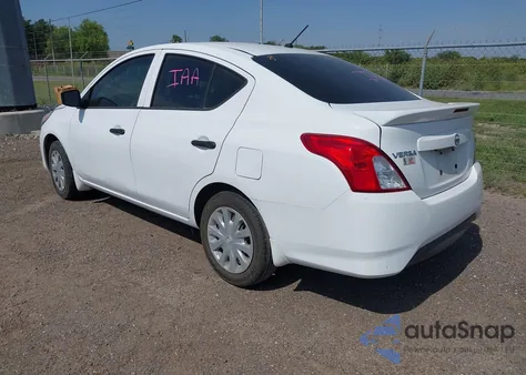 2019 Nissan Versa 1.6 S+ from USA, damaged, VIN 3N1CN7APXKL810120